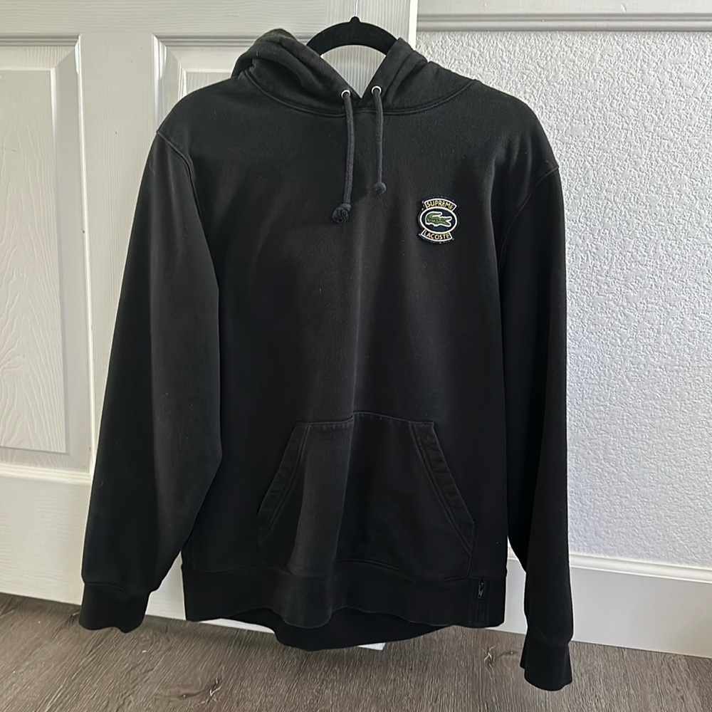 Supreme LACOSTE Hooded Sweatshirt